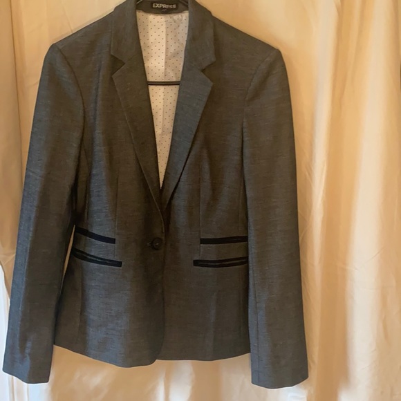 Express gray blazer - Picture 1 of 2